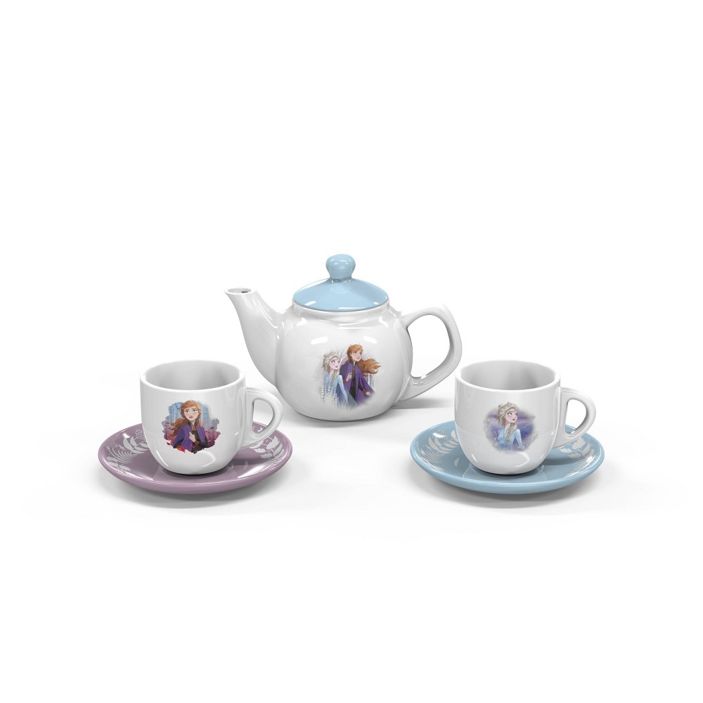 ชุดกาน้ำชา เซรามิก 5 ชิ้น ลาย โฟเซ่น 2 Frozen 2 5pc Ceramic Tea Set