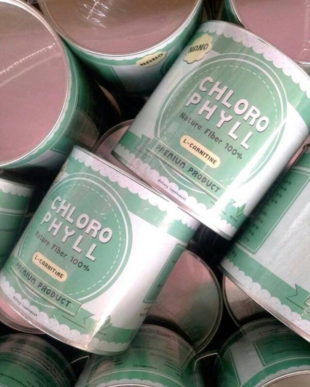 คลอโรมิ้นต์ Chloro Mint คลอโรฟิลล์ (Chloro Phyll Nature Fiber 100%)
