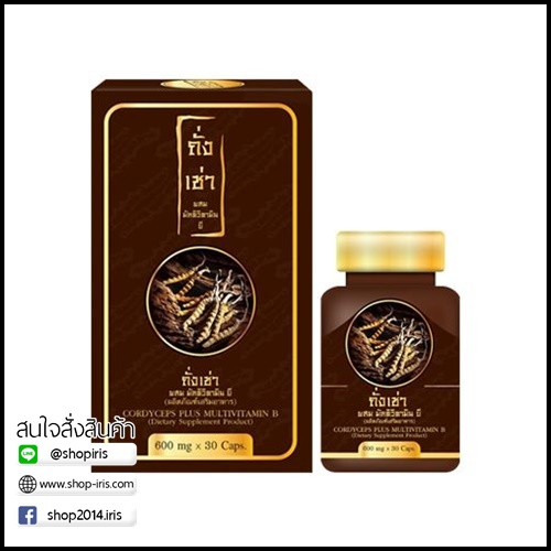 ถั่งเช่า ผสมมัลติวิตามิน บี Cordyceps Plus Multi Vitamin B