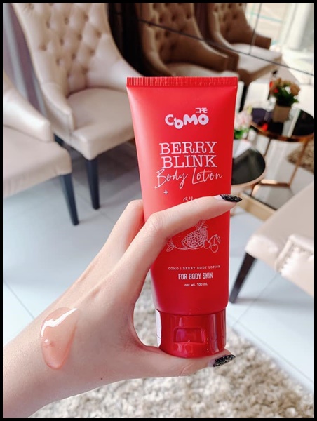โคโมะ เบอร์รี่ บลิงค์ โลชั่นเบอร์รี่ Como Berry Blink Body Lotion