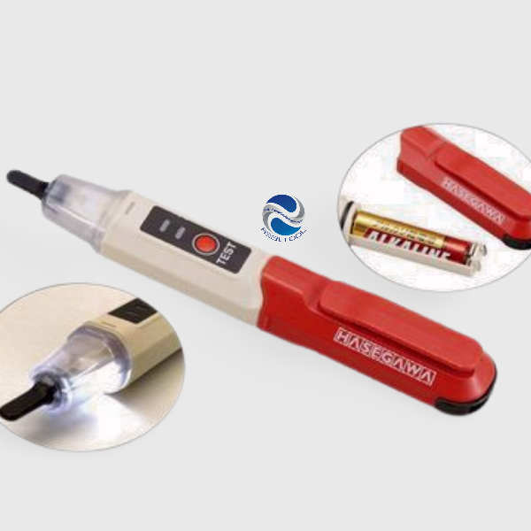 Hasagawa รุ่น HTE-700D ปากกาตรวจจับแรงดันไฟฟ้าAC/DC,Low voltage detector,voltage range:AC50～600V/DC12～750V