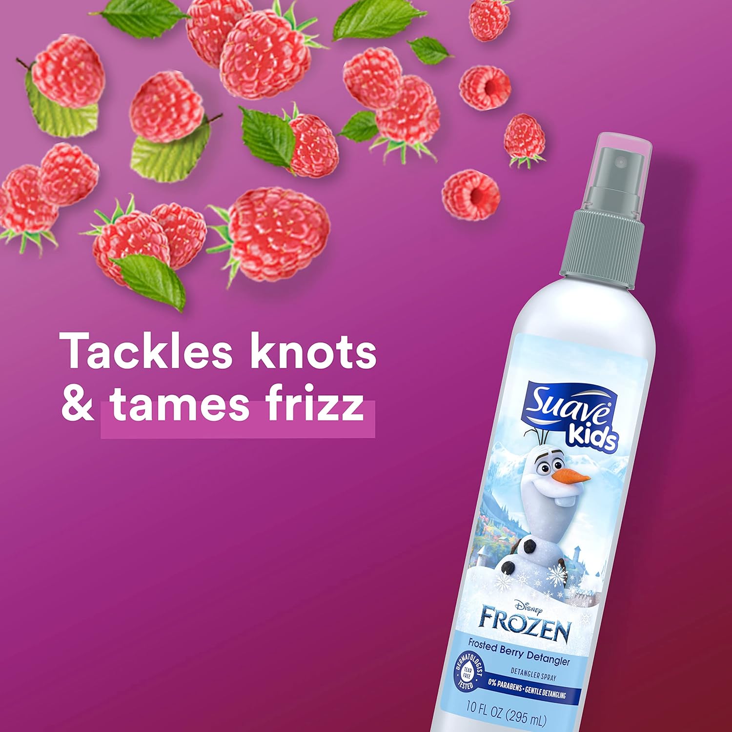 สเปรย์ป้องกันผมพันกัน Suave Kids Disney Frozen II Anna detangler สเปรย์ Detangler