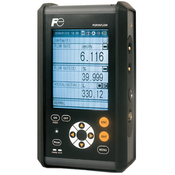 FujiElectric รุ่น Portaflow-C เครื่องวัดอัตราการไหลแบบคลื่นเสียงความถี่สูง,Ultrasonic Flowmeter for Liquids