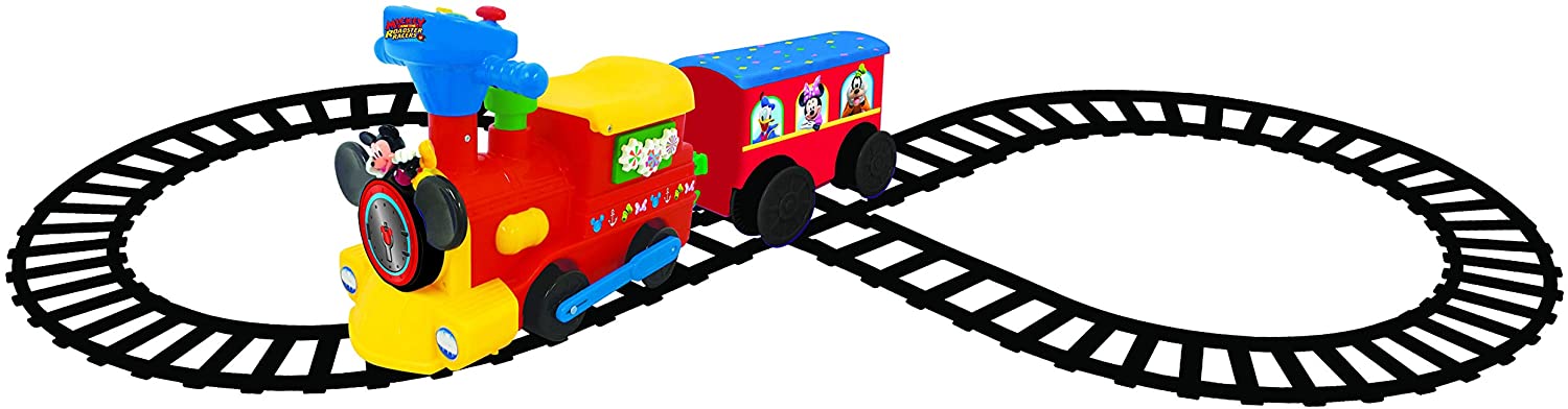 Kiddieland Toys Limited รุ่น Mickey, Paw Patrol, Minnie แบตเตอรี่ พร้อม Caboose & Tracks Ride On. ราคา 5,490.– บาท