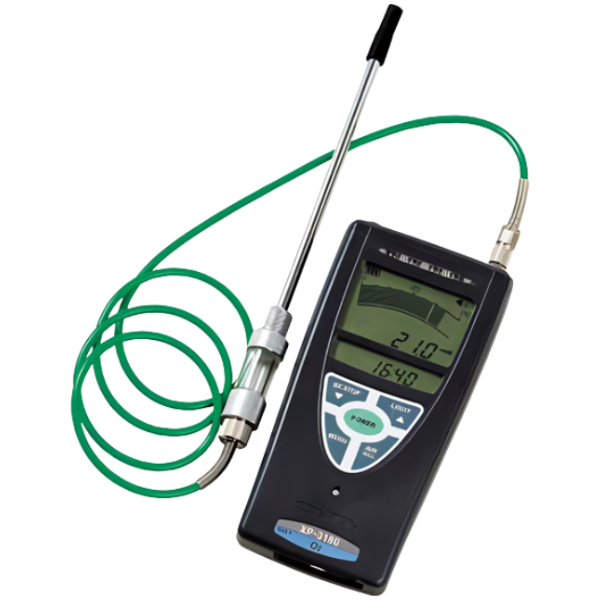 NewCosmos รุ่นXP-3180เครื่องตรวจจับก๊าซออกซิเจน,Suction type portable oxygen gas detector