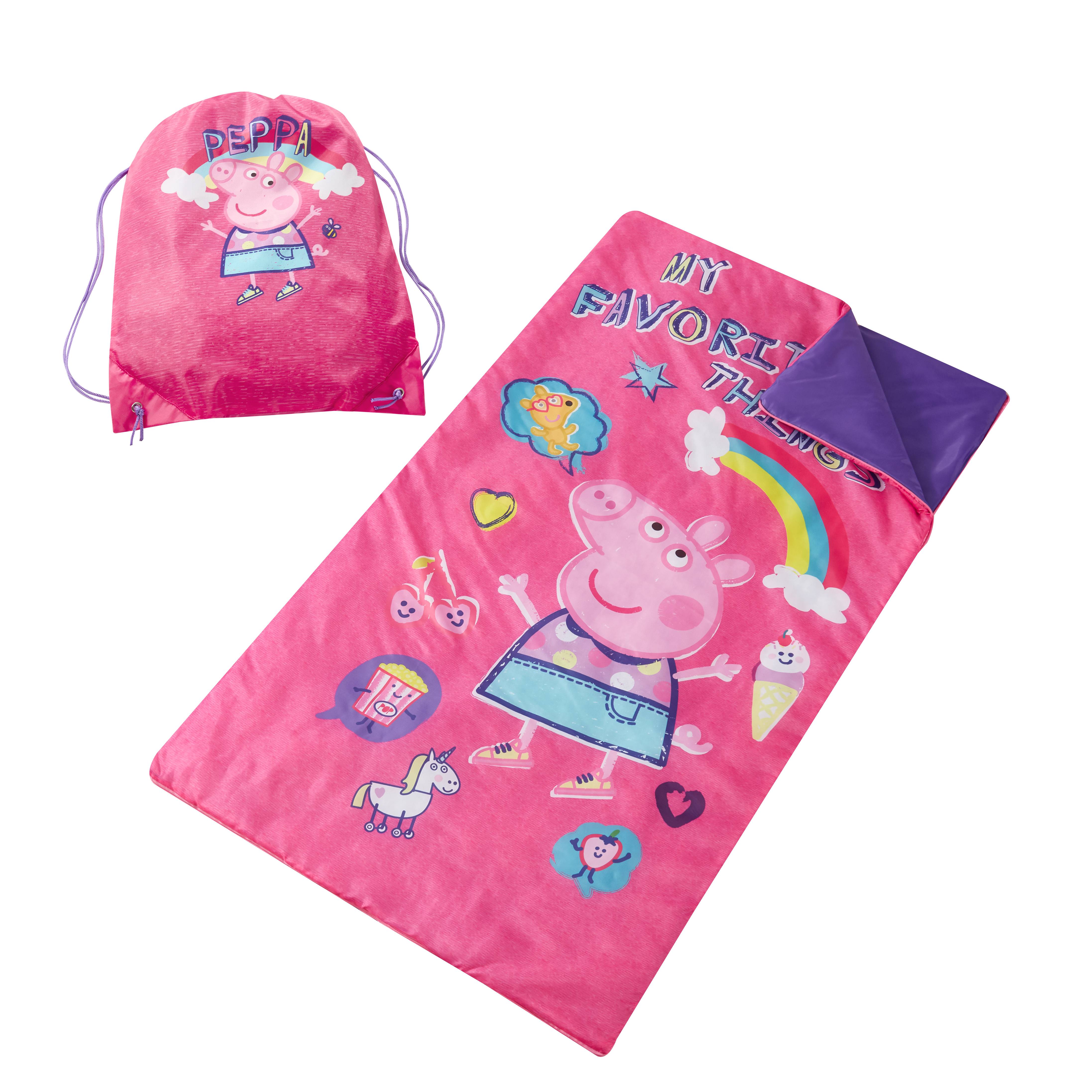 ถุงนอนลายการ์ตูนพร้อมกระเป๋า Sling Bag Slumber Set