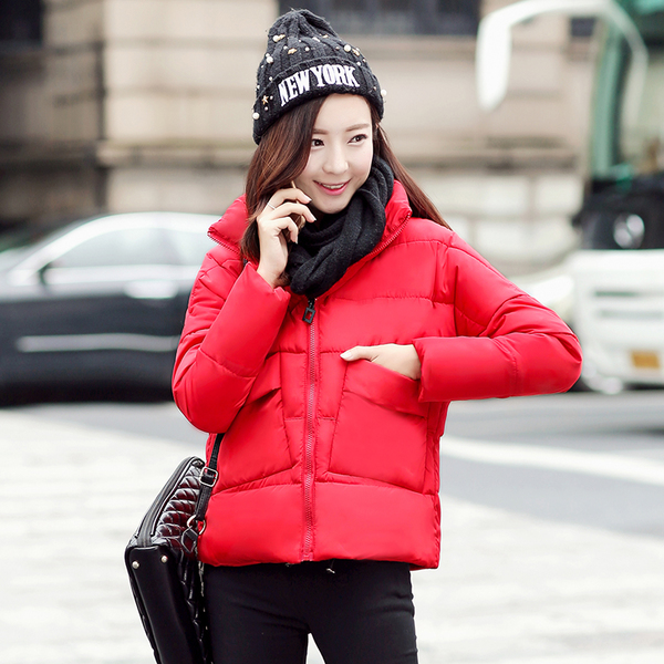 CW5909012 เสื้อโค้ทผู้หญิงหวานเกาหลีตัวสั้น มีอฮูดซิปหน้า(พรีออเดอร์) รอ 3 อาทิตย์หลังโอนเงิน CW5909012 ตัว