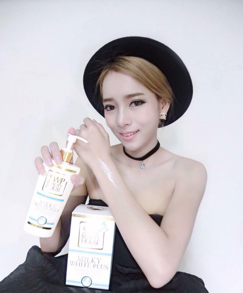 โลชั่นน้ำนม SWP บำรุงผิวขาว (SWP Milky White Plus. Whitening Body lotion)