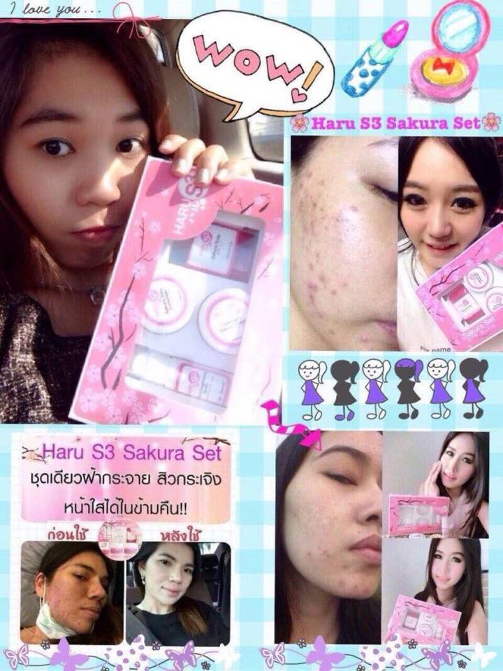 ครีมฮารุ S3 (Haru S3 Sakura Set)