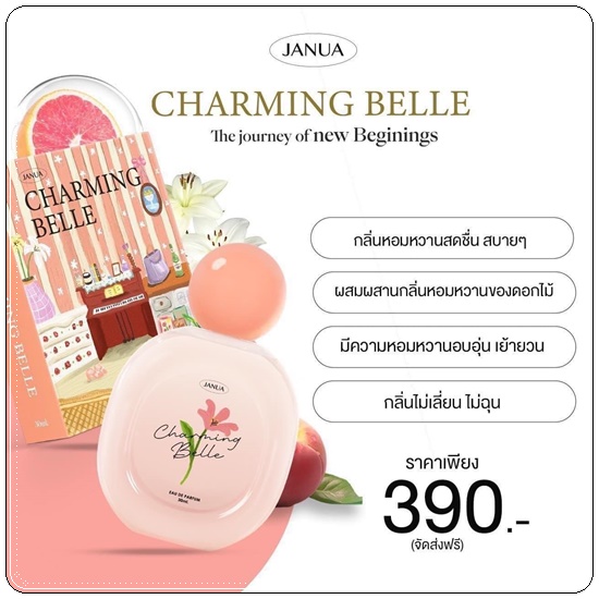 Janua Collection The Book Of Journey น้ำหอมคอลเลคชั่นใหม่ของแจนยัวร์ (ส่งฟรี)