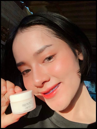 กันแดดส้ม Orange White Sunblock Screen
