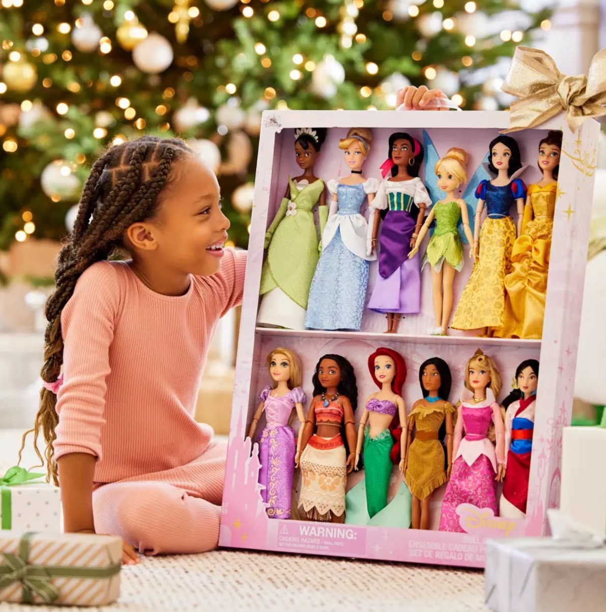 นำเข้า🇺🇸 ชุดของขวัญตุ๊กตาเจ้าหญิง 11.5“ชุดใหญ่ 12 ตัวในกล่อง Disney Classic Doll Collection Gift Set – 11 1/2'' ราคา 5,990 บาท