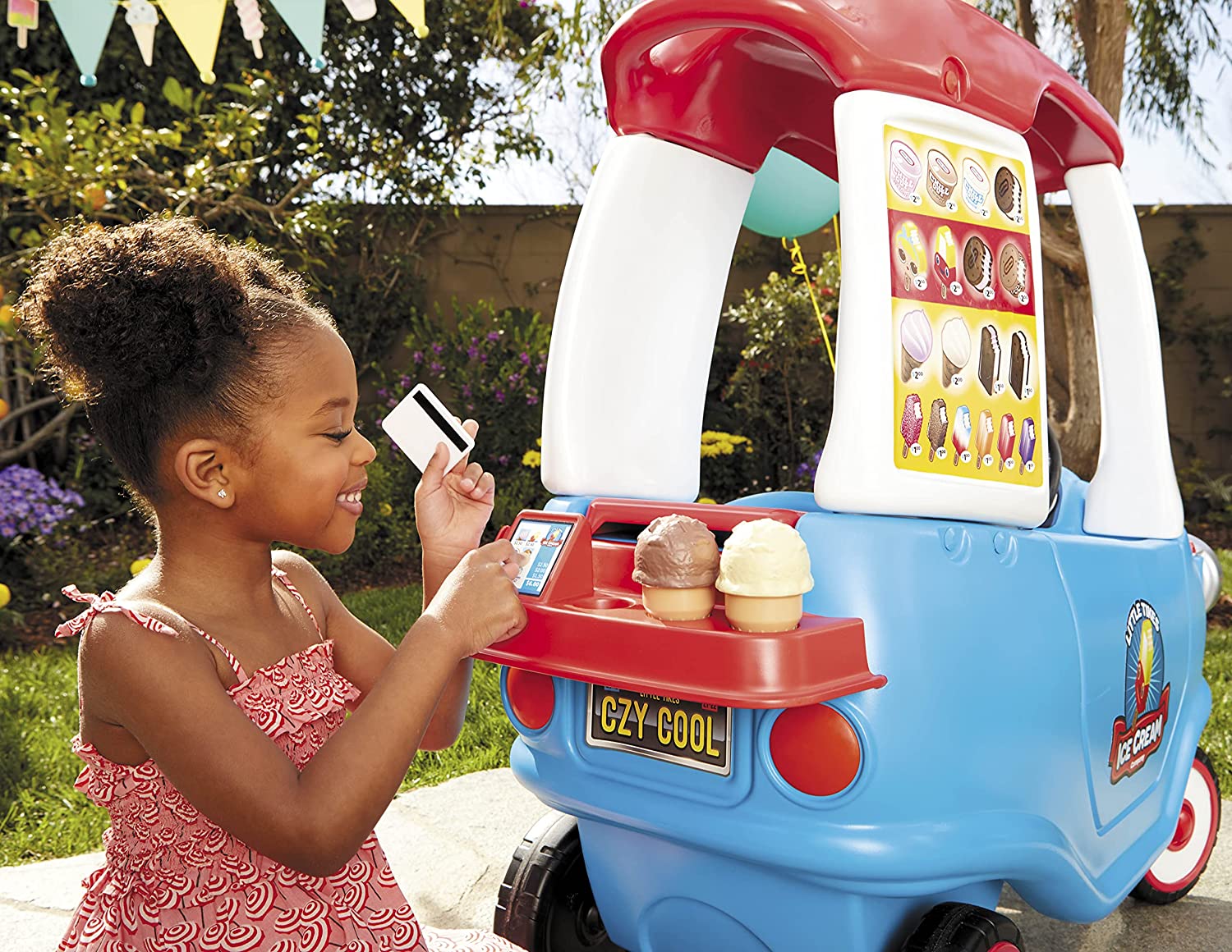 ใหม่ ขาไถ Little Tikes Cozy Ice Cream Truck ราคา 5,990 บาท