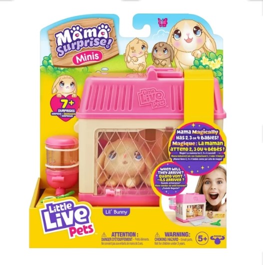 นำเข้า USA Little Live Pets: Mama Surprise Minis – Lil’ Mouse สําหรับเด็ก อายุ 5+ ปี ราคา 1,990 บาท