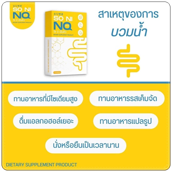 SO NI NQ โซ นิ เอ็นคิว ลดบวม