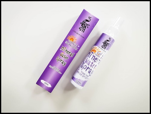 สเปรย์น้ำแร่กันแดดเกรปซีด Mineral Water Spray แพ็คเกจใหม่