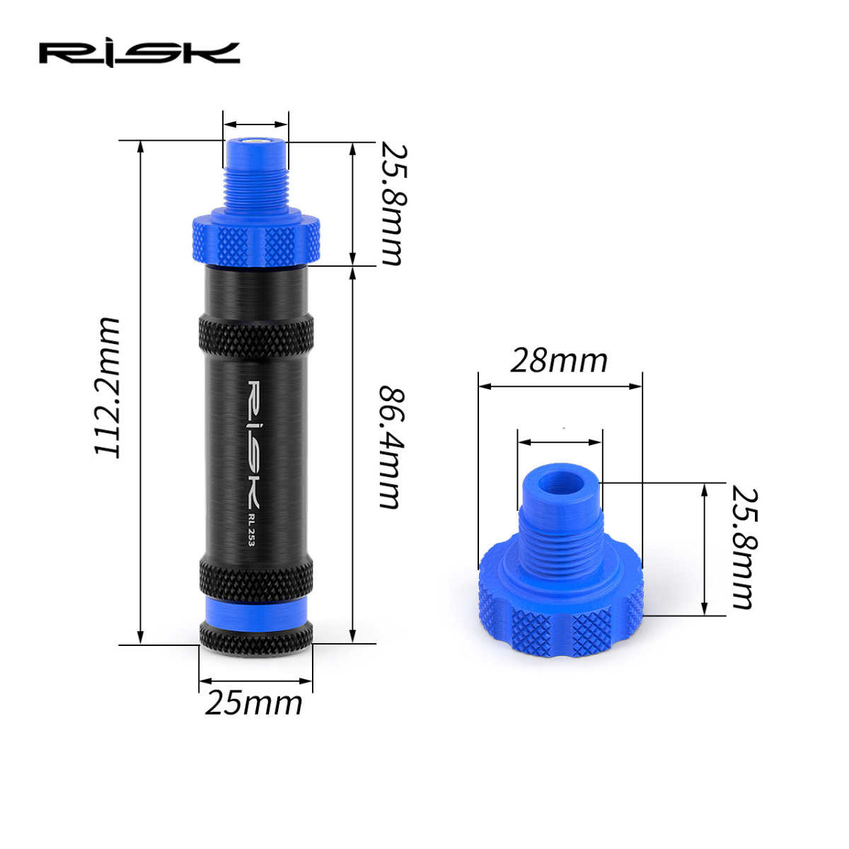 RISK Dummy Pedal สำหรับ Service จักรยาน