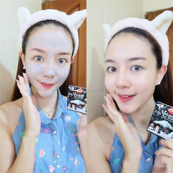 สครับผิวหน้าภูเขาไฟ Volcano Face Scrub By Koji