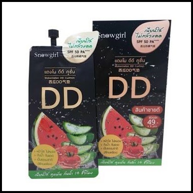แตงโม ดีดี คุชชั่น Snowgirl Watermelon DD Cushion