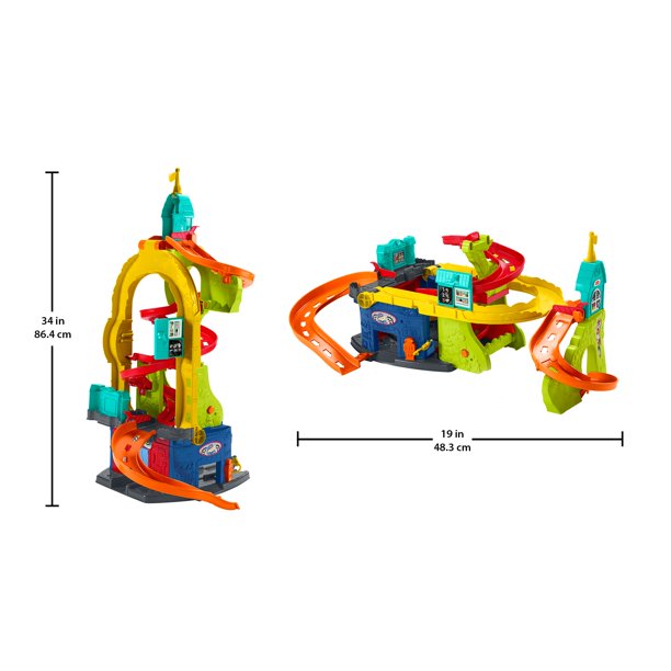 Fisher-Price Little People Sit 'N Stand Skyway 2-In-1 รถแข่ง Playset ราคา 2,990 - บาท