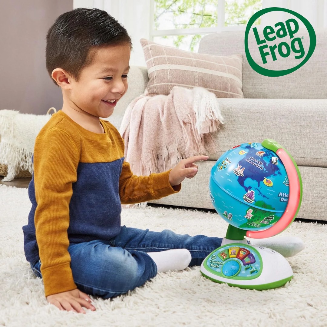 นำเข้า 🇺🇸 ✨LeapFrog LeapGlobe Touch – ลูกโลกอินเตอร์แอคทีฟสำหรับเด็กแตะปุ๊บ ฟังปั๊บ ราคา 3,990 บาท