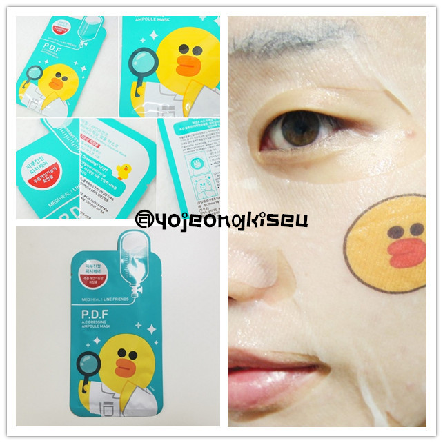 ไลน์ คอลเลคชั่น แคปซูลมาส์ค (Medi Heal Line Friend Mask)