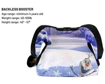 บูสเตอร์ซีท คาร์ซีทสำหรับเด็กโต แบบแยกส่วนได้ ลาย Frozen 2 KidsEmbrace High-Back Booster Car Seat, Disney Frozen Elsa and Anna