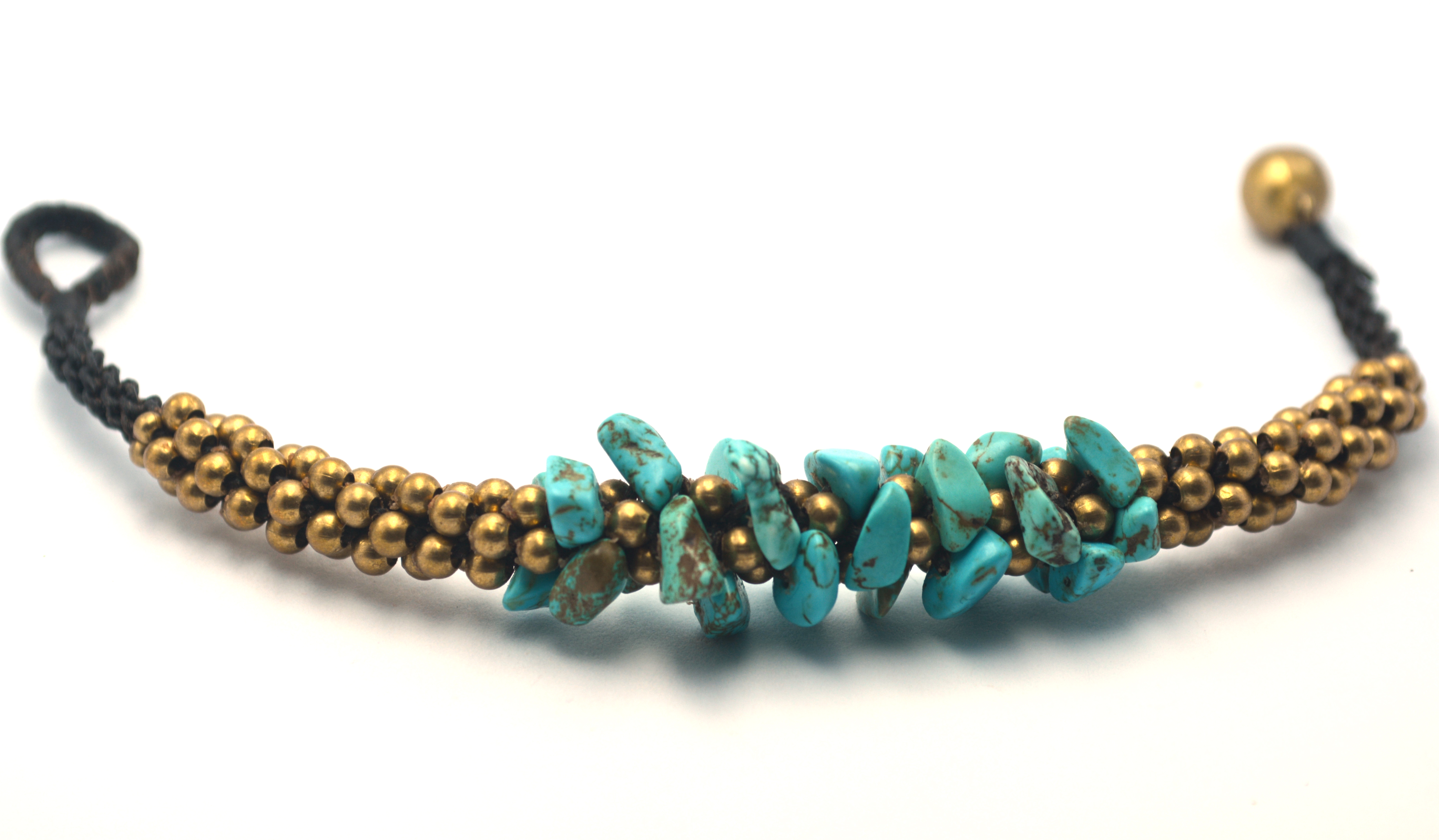 กำไลข้อมือหินค้อยส์ถัก