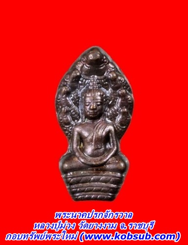 พระนาคปรกจักรวาล หลวงพ่อม่วง วัดยางงาม จ.ราชบุรี