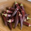 กระเจี๊ยบมอญสีแดง - Burgundy Okra