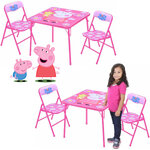 ชุดโต๊ะเขียนหนังสือ เปปป้า พิก papa pig 3 Piece Table and Chair Set