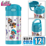 กระติกน้ำเก็บความเย็น Thermos L.O.L. Surprise! Remix 12oz FUNtainer Water Bottle with Bail Handle - Blue