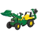 รถแทรคเตอร์ แบคโฮ ลิขสิทธิ์ แท้ KETTLER John Deere Backhoe Loader Ride On สินค้านำเข้าจากอเมริกา