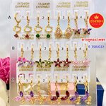 ต่างหูทอง/เพชร E.350/022