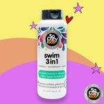 ใหม่🇺🇸 ปกป้องลูกน้อยจากคลอรีนและน้ำเค็ม แชมพู ครีมนวดผม & ครีมอาบน้ำ หลังว่ายน้ำ ช่วยขจัดคลอรีน SoCozy Kids Swim 3-in-1 Shampoo, Conditioner & Body Wash for Swimmers - Salt & Chlorine Removing Activated Charcoal ราคา 630 บาท