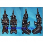 เรซิ่นดำพระพนมมือเล็ก