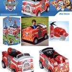 รถดับเพลิง มาแชล พาวพาโทร ลิขสิทธิ์แท้นำเข้าจากอเมริกา Nickelodeon's PAW Patrol: Marshall Rescue Fire Truck, Ride-On Toy by Kid Trax