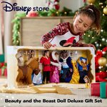 นำเข้า 🇺🇸 ✨ชุดของขวัญ Beauty and the Beast Doll Deluxe Gift Set “โฉมงามกับเจ้าชายอสูร”ขนาด 11 นิ้ว ราคา 4,990 บาท