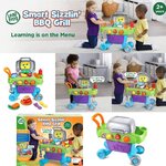 ของเล่นเตาบาร์บีคิว สําหรับเด็ก LeapFrog Smart Sizzlin' BBQ Grill, Multicolor