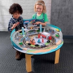 ใหม่ล่าสุด❤️KIDKRAFT Disney Pixar Cars 3 Florida 55+ Piece Wooden Track Set with Accessories and Table โต๊ะสนามแข่งรถจำลอง จากฉากการ์ตูนยอดฮิต เรื่อง แมคควีน มาพร้อมกับอุปกรณ์ทั้งหมด55 ชิ้น พร้อมเล่น วัสดุทำจากเนื้อไม้ แข็งแรงทนทาน ราคา 6990 บาท