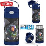 Disney Pixar Lightyear THERMOS FUNTAINER 12 Ounce Stainless Steel Vacuum Insulated Kids Straw Bottle ราคา 990 - บาท