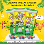 ✨นำเข้าจาก 🇺🇸“ท้าทายความเปรี้ยวสุดขั้ว! Warheads Extreme Sour Hard Candy Minis 5 รสชาติสุดจี๊ด เพียง 190 บาทเท่านั้น สาวกขนมเปรี้ยวต้องลอง! 🍋🍉🍏🍒🫐”