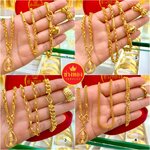 ชุดเซ็ตสร้อยคอ1บาท+สร้อยข้อมือ1บาท+แหวน2สลึง+จี้พระประจำวันเกิด ลายทาโร่คั่นปล้อง /ทาโร่คั่นมะรุม /ฟิชโช่ /หกเสา