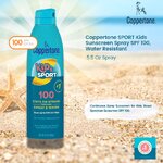 นำเข้า🇺🇲 สเปรย์กันแดด Coppertone SPORT Kids SPF 100, กันน้ำ, สเปรย์กันแดดงสำหรับเด็ก, ราคา 650 บาท