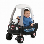 Cozy Coupe 30th Anniversary Tikes Patrol Ride-On รถขาไถ ผลักเดิน รถตำรวจสีดำหน้าการ์ตูน