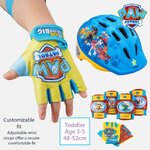 ชุดเซฟตี้เด็ก หมวก ถุงมือ สนับเข่าศอก Nickelodeon Paw Patrol and Blue's Clues & You! Toddler and Kids ราคา 1790 บาท