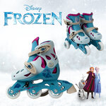 ใหม่ล่าสุด รองเท้า โรลเลอร์เบลด Disney Frozen 2 Convertible 2-in-1 Kids Skates, Junior Size 15 - 19 cm