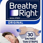 แผ่นแปะหยุดการกรน Breathe Right ® Nasal Strips เพื่อลดหรือหยุดการกรนและอาการคัดจมูก – 30 ชิ้น ราคา 600 บาท