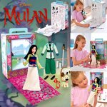 นำเข้า 🇺🇸 เซ็ทตุ๊กตามู่หลานและกิจกรรมระบายสีMulan Disney Story Doll – 11" ราคา 1,590 บาท