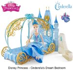 นำเข้า 🇺🇸 👸 ห้องนอนในฝันของ Cinderellaมาถึงแล้ว! ✨ Cinderella's Dream Bedroom Playset จาก Disney Princess ครบทุกองค์ประกอบจากเทพนิยาย ราคา 2190 บาทไม่รวมค่าส่ง